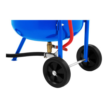 Mobilni stroj Sandblaster Syfonawa Shonowa na kolesih 79 l MSW