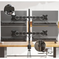 Štirje imetnik BONTEC MDM004 Monitorji, 13-27 '', 10 kg, VESA 75/100