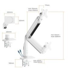 Vienas monitorius rankena Putorsen GSMT-431U (DE-LEJ1), 17-43 '', iki 18 kg