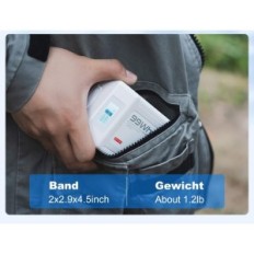 VILROX BP-V99, 6700 mAh batteri med LCD-skærm, 99 W / 14,8 V, White