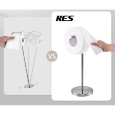 KES WC papír tartó BPH283S1102, rozsdamentes acél, 51,3 cm
