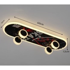 Lasten valaistuslamppu HWCX-Licht RGB, 220V, 2640 lm, 60 x 20 x 16 cm