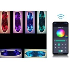 Lámpara de iluminación infantil HWCX-Licht RGB, 220V, 2640 LM, 60 x 20 x 16 cm