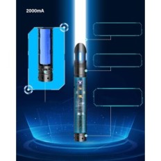 Aasaber S8 Light Sword, RGB 12 χρώματα με 4 ήχους, χωρίς σύνολο