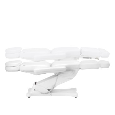 Fauteuil cosmétique électrique SILLON CLASSIC 3 moteurs blanc — vue latérale