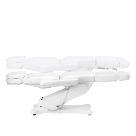 Fauteuil cosmétique électrique SILLON CLASSIC 3 moteurs blanc — vue latérale