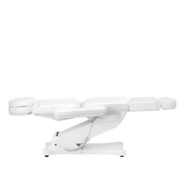 Fauteuil cosmétique électrique SILLON CLASSIC 3 moteurs blanc — vue latérale