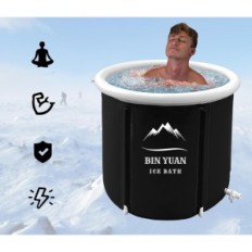Portable inflatable Ice Bath B & Y 80x80 cm for relaxation and regeneration
