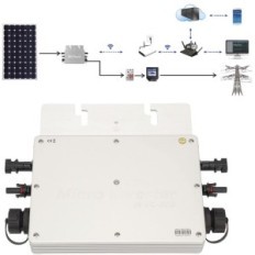 Inverter solare YWBL-WH YWVC600, 600W IP65, 230V, 34x25x12cm