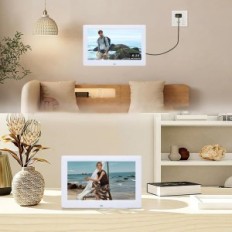 Digital fotoram Jaihonda, 10,5 tum, 1280x800 IPS, vit