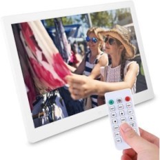 Cyfrowa ramka na zdjęcia Bewinner 15,4 cala 32 GB 1280 800 HD biała