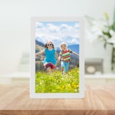 Cadre photo numérique Bewinner 15,4 pouces 32 gb 1280 800 HD White