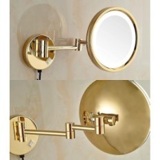 Gioielli cosmetici con retroilluminazione, Ø 25 cm, oro