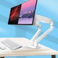 Stand for Monitor Hillport M22W, 17-30 inches, 37x25x 20cm, hvid