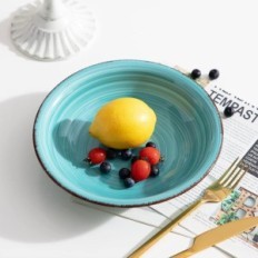 Serwis ceramiczny Vancasso VC-BONITA-BSB-UK, 6 osób, 18 szt., Bonita Blue