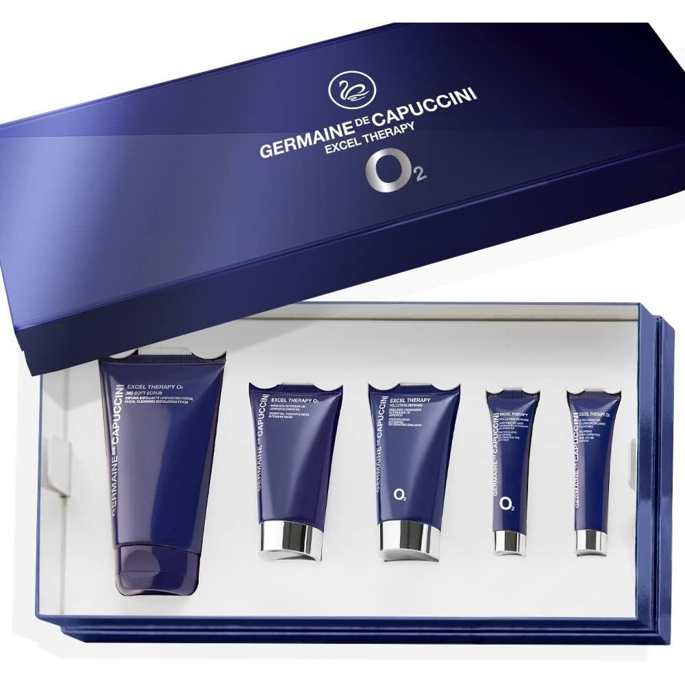 Zestaw kremów do twarzy GERMAINE DE CAPUCCINI Excel Therapy O2 + peeling