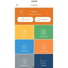 Wireless Home8 HD-Videokamera mit Infrarot-Nachttil