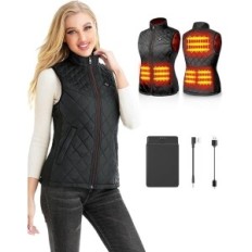 Women's Kintiv warm vest, size L, 12000 mAh battery, used