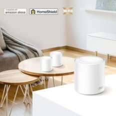 Set di router TP-Link Deco X60 AX5400, 3 PC, Wi-Fi 6, utilizzato