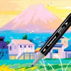 Tongfushop MKB-100 100 100 PCs-Marker, doppelte Marker, mit Tasche