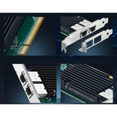 Adattatore di rete Ethernet Binat Adapter 10G PCIe, sul chip Intel X540