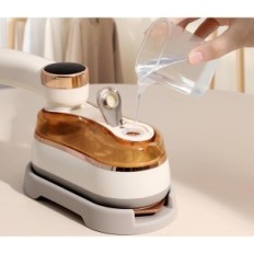 HNKY 1200 Mini-hrad za 20 sekund Bílé kompaktní železo cestující pro oblečení