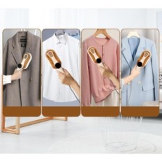 Miniżelazko HNCY 1200 W nagrzewanie w 20 sekund białe kompaktowe żelazko podróżne do ubrań