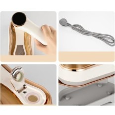 Hnky 1200 Mini-slot i 20 sekunder Hvid kompakte jernrejsende til tøj