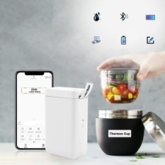 Printer nalepke Binatat D101, 12-25 mm z valjčnim papirjem, Bluetooth