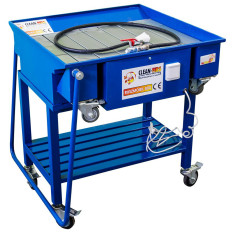 Laveuse d'atelier de service pour pièces de moteur et de châssis RUSZMOBIL 800 2 en 1