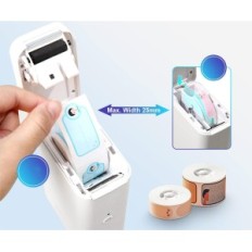 Binatat D101 label printer, 12-25 mm med rullepapir, Bluetooth