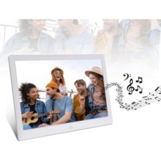 Digital Photo Frame Tsitc 1301-de-Weiß-1 13,3 collu 32 GB balts