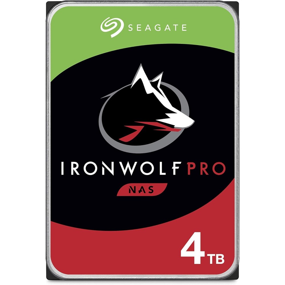 Sisäinen kiintolevy Seagate Ironwolf Pro 4TB ST4000NEZ01 3.5 "hopea