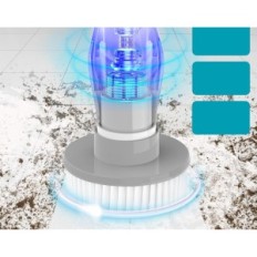 Rengjøringsbørste Homtronics Ithhs1, IPX8, 2600mA, 10 Avtagbare dyser