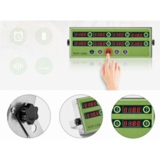 Timer Spolehli Edelstahl, 2 W, AC 110 V, 8 Kanäle