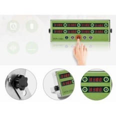 Timer Spolehli Edelstahl, 2 W, AC 110 V, 8 Kanäle