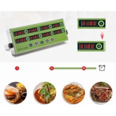 Timer Spolehli Edelstahl, 2 W, AC 110 V, 8 Kanäle