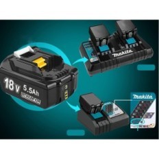 BONDGET BL1830 aku makitaal, 18 V 5,5 Ah, 2 tükki