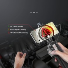 Világított endoszkópos kamera Ralcam F408A -1.5M 8,5 mm Android / iOS