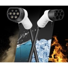 Elektrický kabel pro nakládací kabel QuToso, 32A, 22 kW, typ 2, 7m