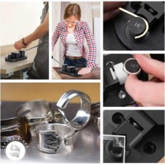 Et sæt til fremstilling af ringe XIIW 12/14/16/18/20/22 mm, 30 stk.