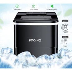 Ice Cuber Fooing 2 L con un cucchiaio, cestino e mostra, usati