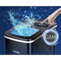 Ice Cuber Fooing 2 L με ένα κουτάλι, καλάθι και έκθεση, που χρησιμοποιείται