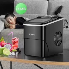 Ice Cuber Fooing 2 l med en skje, kurv og utstilling, brukt