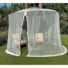 Mosquito Net On Parapluie UB-Store 3M, maille sur la terrasse