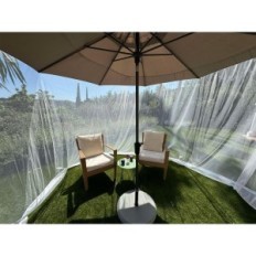 Mosquito Net vihmavari UB-poes 3m, terrassil