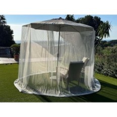 Mosquito Net On Parapluie UB-Store 3M, maille sur la terrasse
