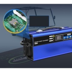 Lutifix EM160 carregador para empilhadeira, 24v 30 a, azul