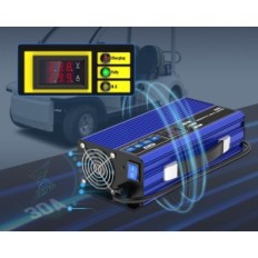 LUTIFIX EM160 töltő targoncához, 24 V 30 A, kék