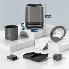 Ombar jdqtq0004ami-2 elektrisk komposter, 2,5 l, 500 W, brukt